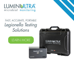 Luminultra提供快速准确的便携式军团菌测试解决方案